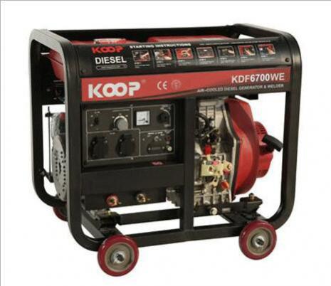 Soldadura diesel generador KDF6700WE