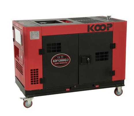 Diesel generador de marco abierto KDF12000Q(-3)